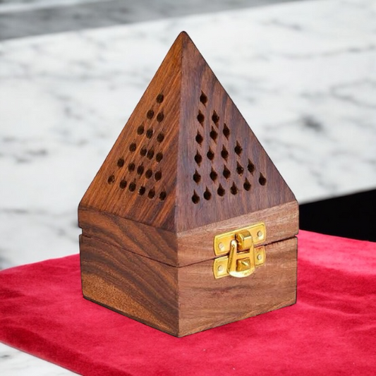 Pyramid Dhoop Burner - 3 X 3 X 5 inches