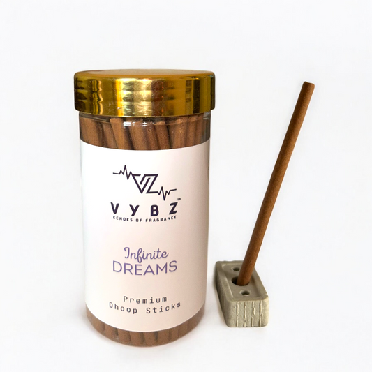 Infinite Dreams Bambooless Dhoop Sticks – 100g | Charcoal-Free | Mystical Incense for Deep Relaxation & Spiritual Ambience